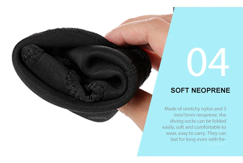 5mm Neoprene Diving & Surf Water Socks