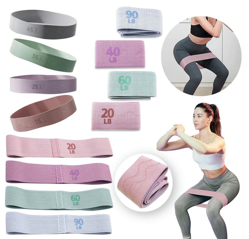 Fabric Resistance Booty Bands for Fitness