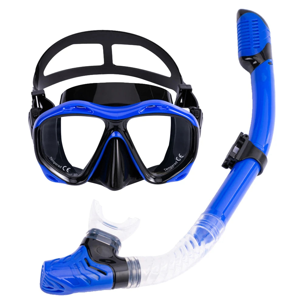 Professional Snorkeling & Scuba Diving Mask Set