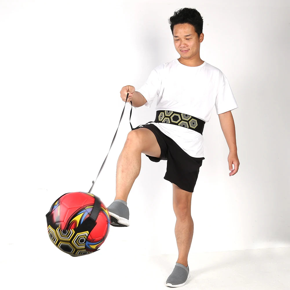 Adjustable Football Training Belt for Soccer Ball Control