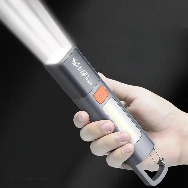 SMILING SHARK Outdoor Flashlight