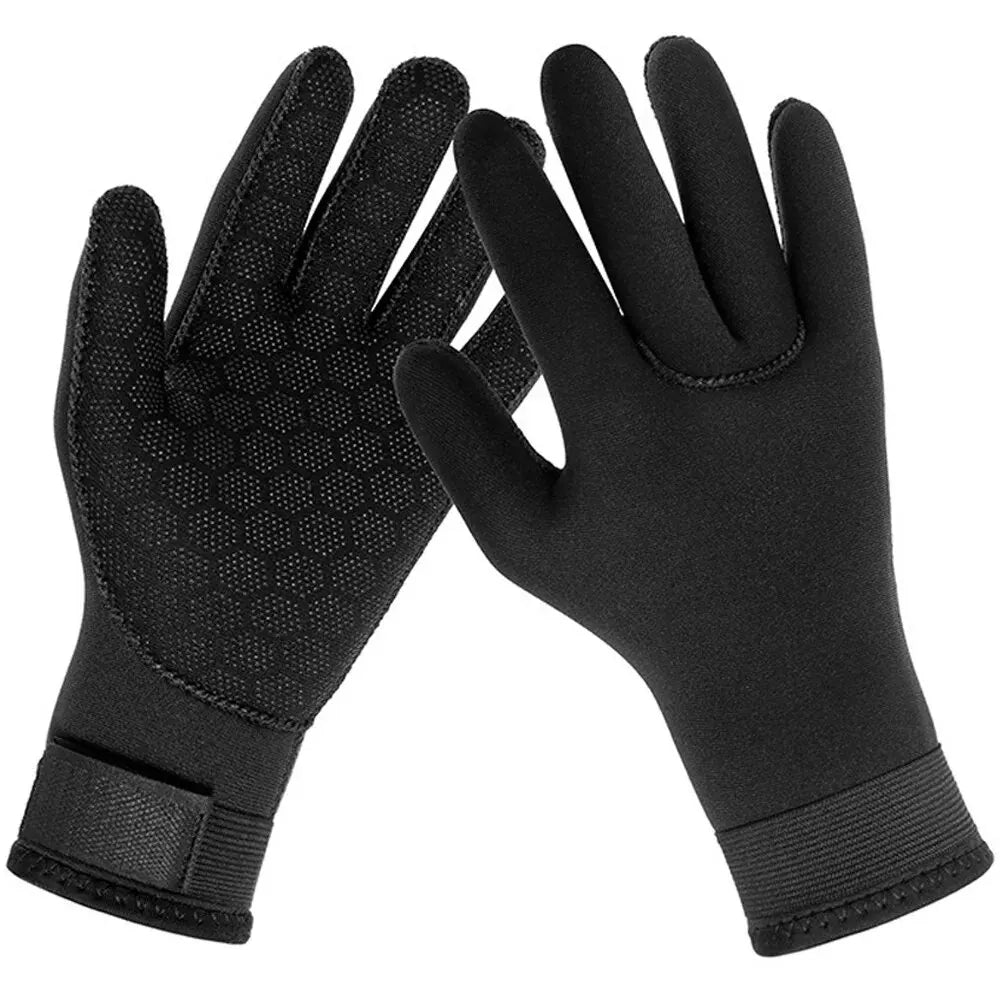 3mm Neoprene Wetsuit Gloves - Thermal, Anti-Slip