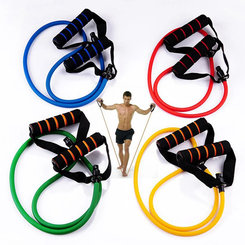 Resistance Bands with Handles - 5 Levels for Strength Training