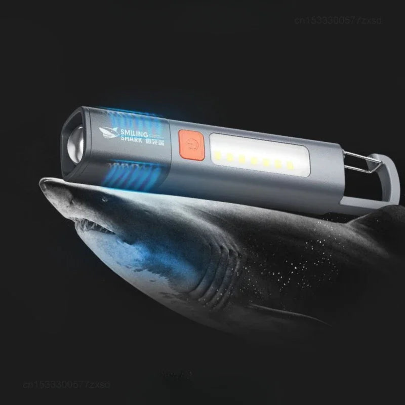 SMILING SHARK Outdoor Flashlight