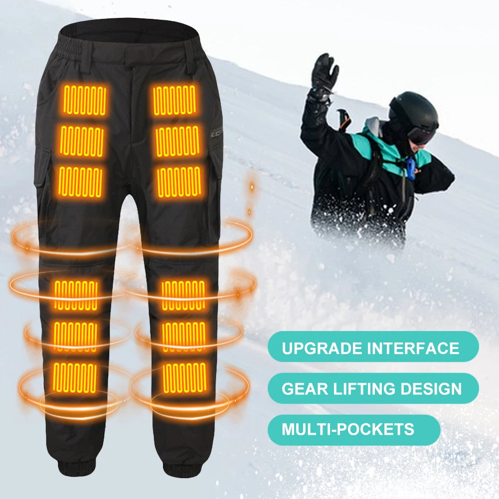 Thermal Heated Pants - USB Charging Winter Smart Outdoor Trousers