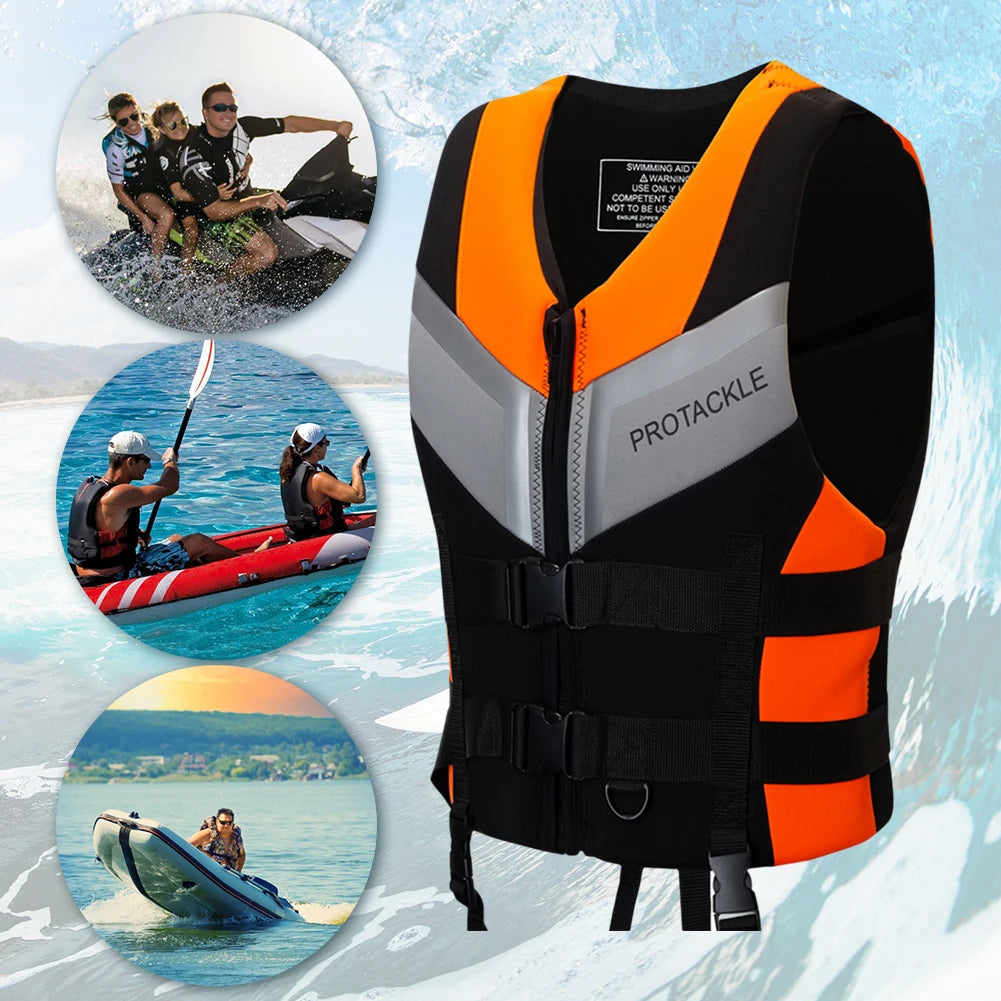 Neoprene Adult Life Jacket Safety Vest
