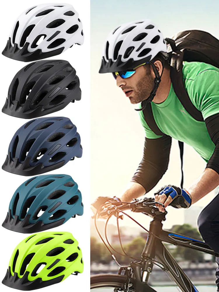 MTB Bike Helmet for Men & Women - Adjustable Cycling Safety Hat