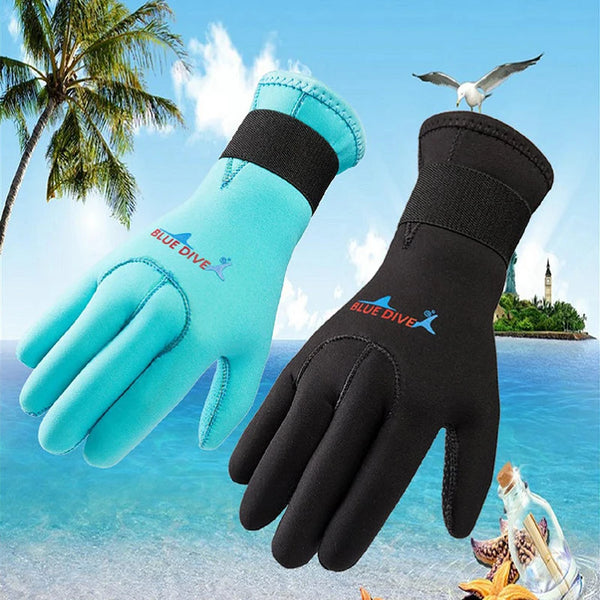3MM Neoprene Dive Gloves – Anti-Scratch & Thermal Protection