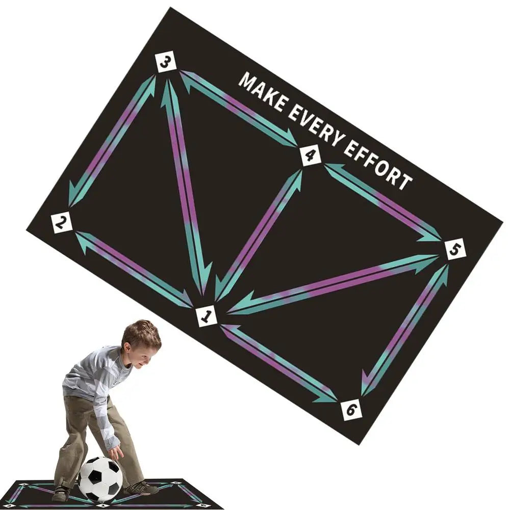 Football Training Mat – Agility & Ball Control Practice