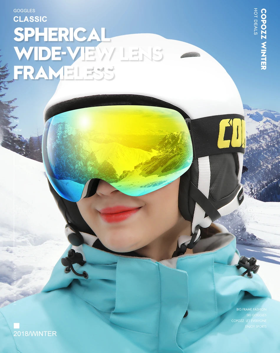 COPOZZ Winter Sports Ski Goggles