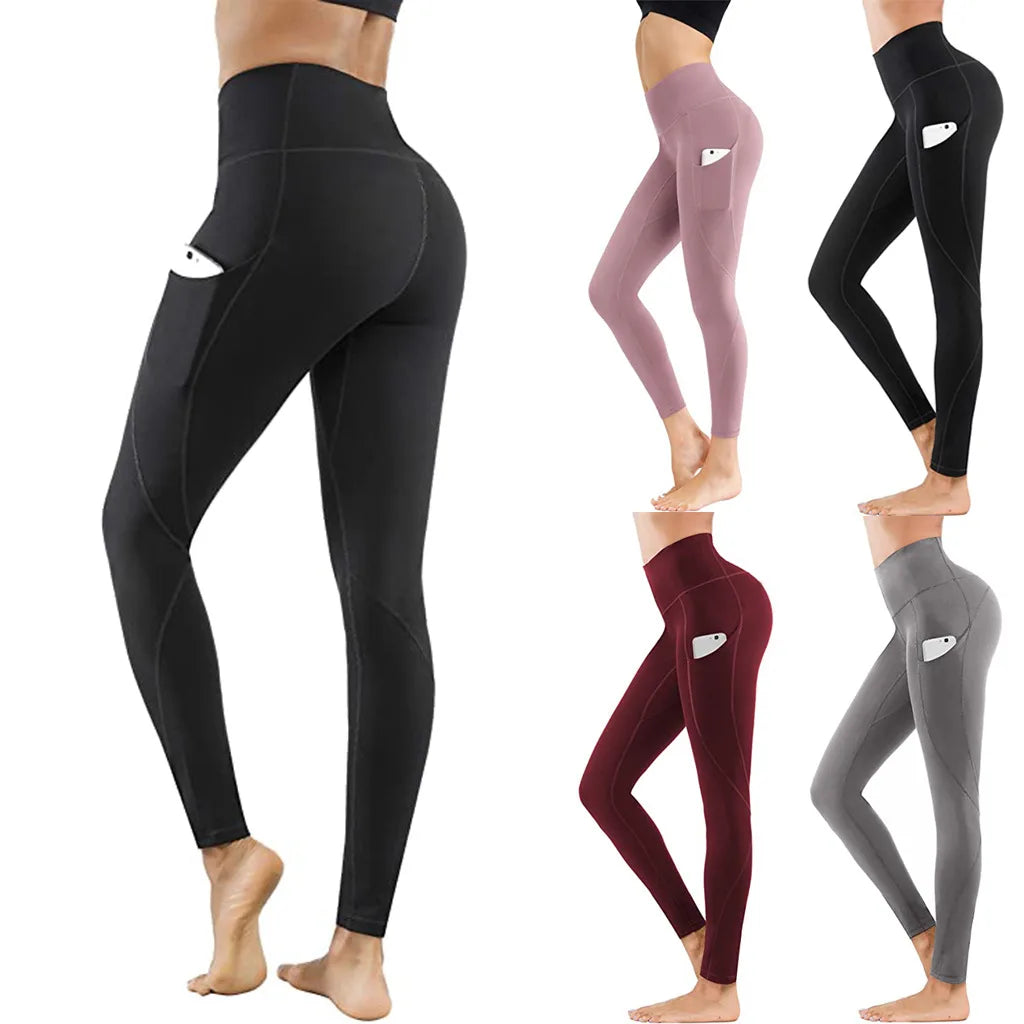 Women's Seamless High-Waist Yoga Pants