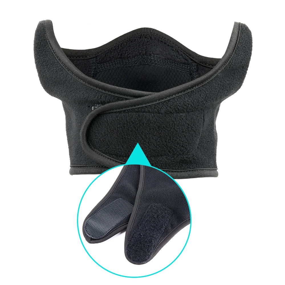 Cold Weather Neck Warmer & Ear Cover Fleece Thermal Mask