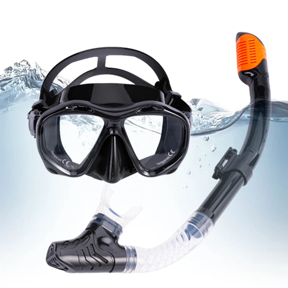 Professional Snorkeling & Scuba Diving Mask Set