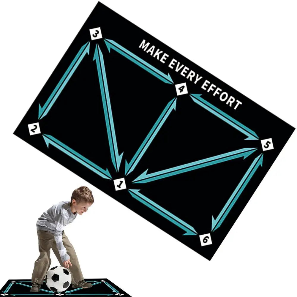 Football Training Mat – Agility & Ball Control Practice