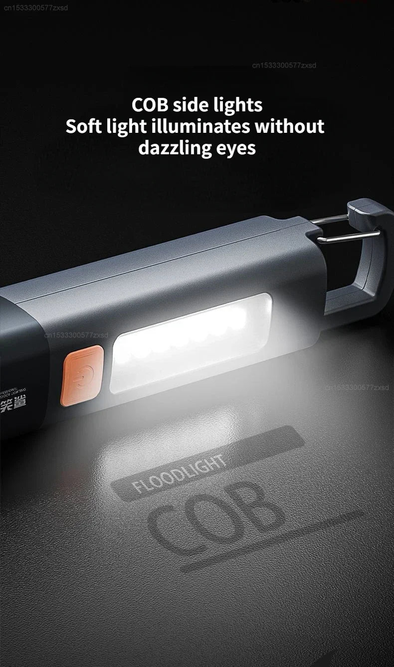 SMILING SHARK Outdoor Flashlight