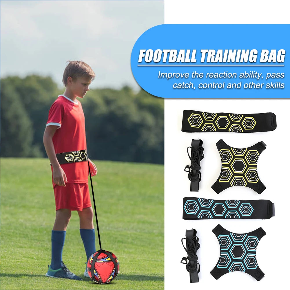 Adjustable Football Training Belt for Soccer Ball Control