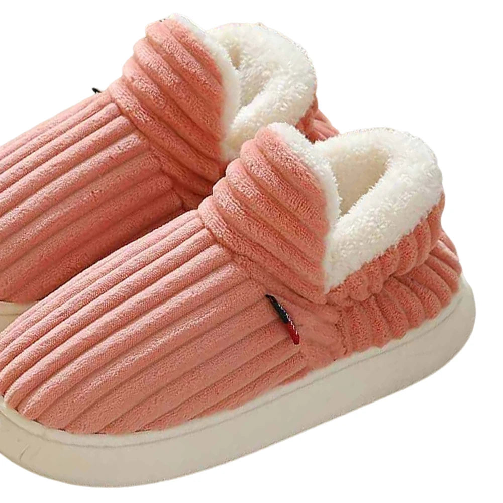 Winter Plush Cloud Slippers - Fluffy Closed Toe Slides