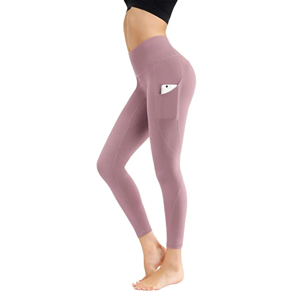 Women's Seamless High-Waist Yoga Pants