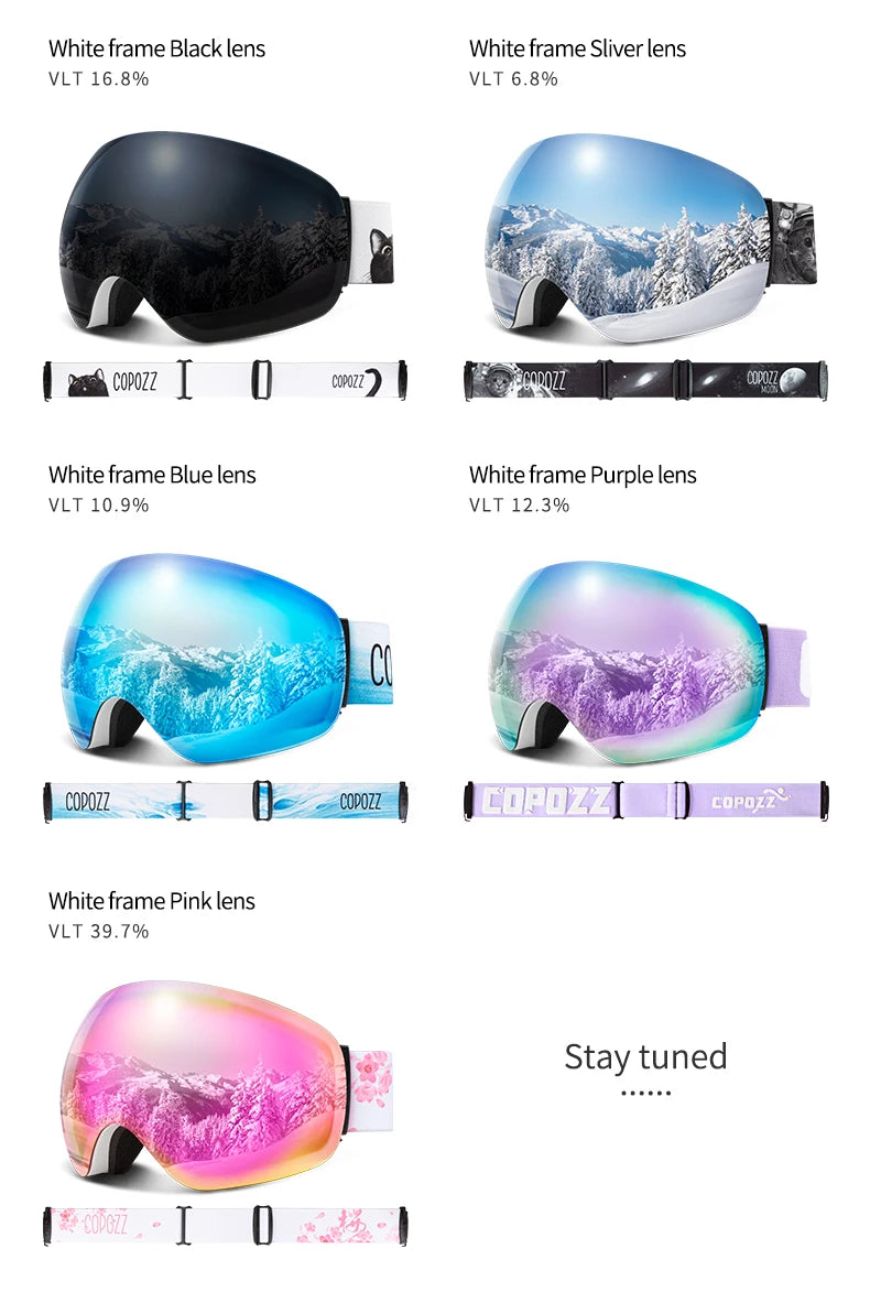 COPOZZ Winter Sports Ski Goggles