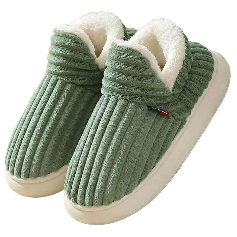 Winter Plush Cloud Slippers - Fluffy Closed Toe Slides