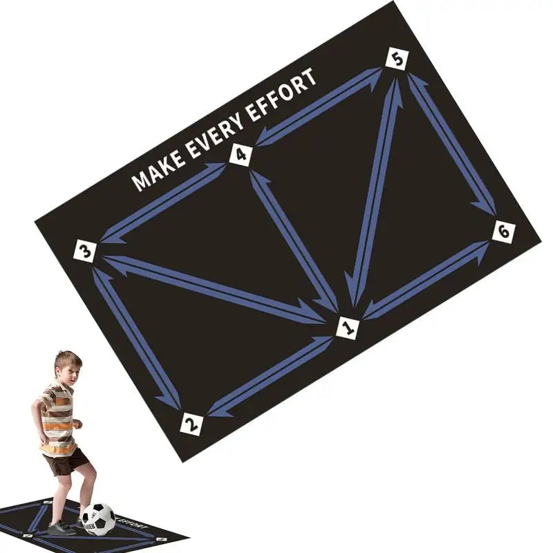 Football Training Mat – Agility & Ball Control Practice