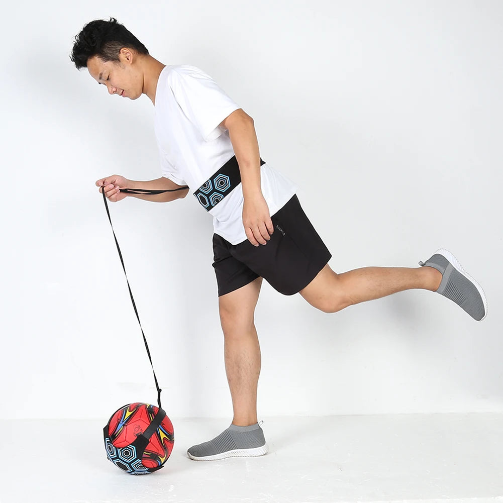 Adjustable Football Training Belt for Soccer Ball Control