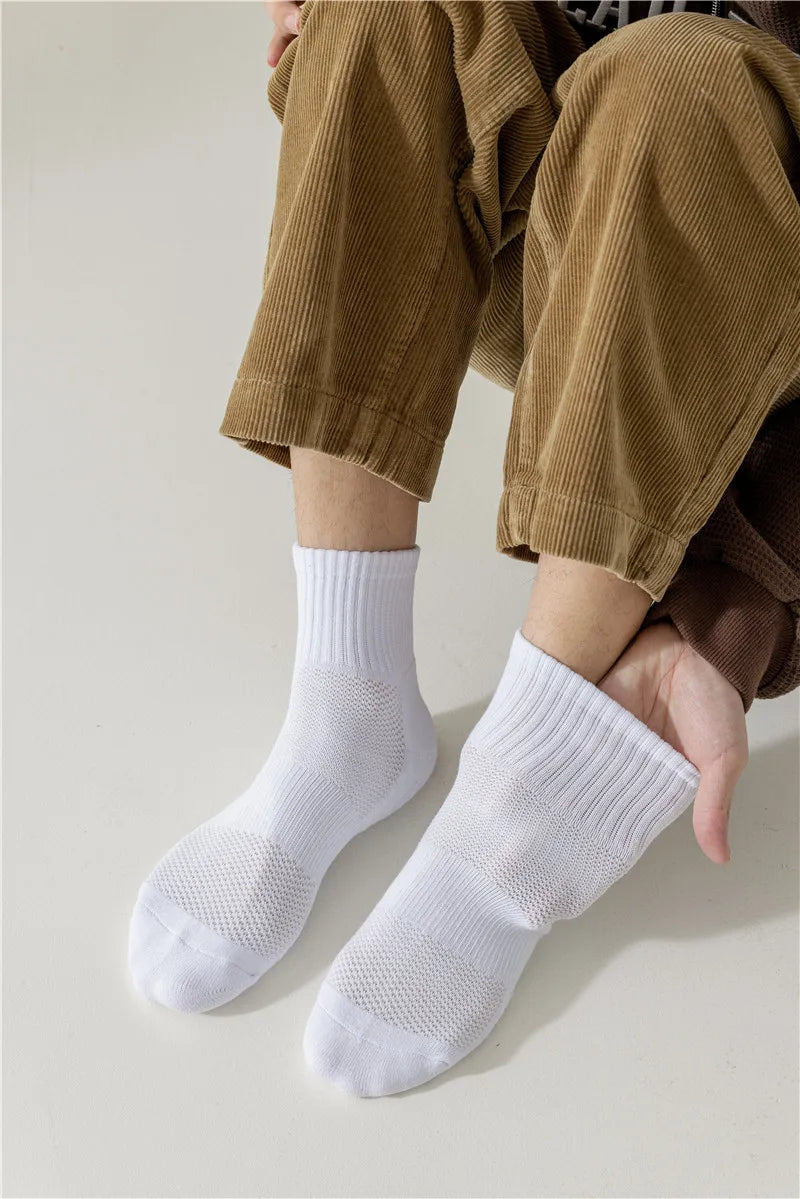 Men's Cotton Deodorant Winter Sports Socks