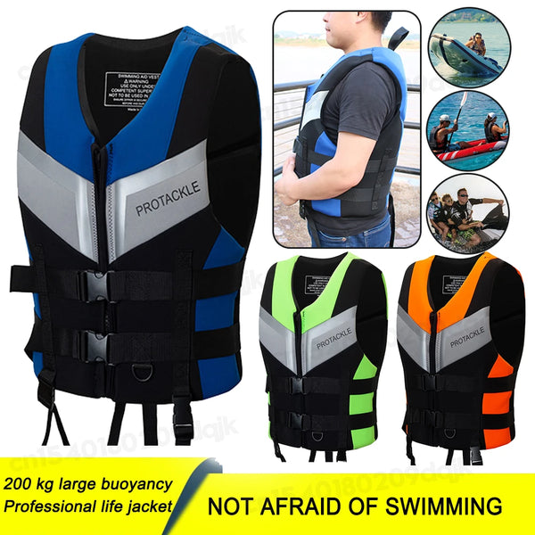 Neoprene Adult Life Jacket Safety Vest