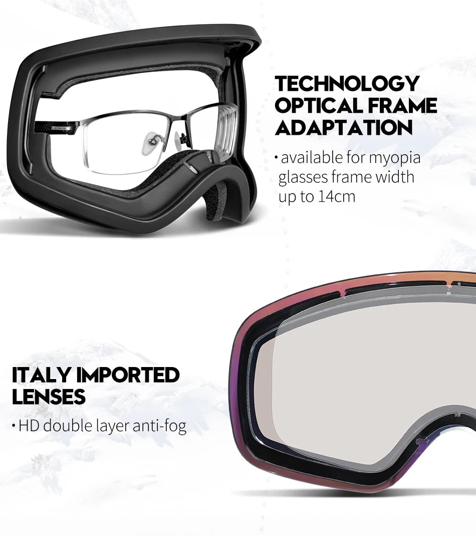 COPOZZ Winter Sports Ski Goggles