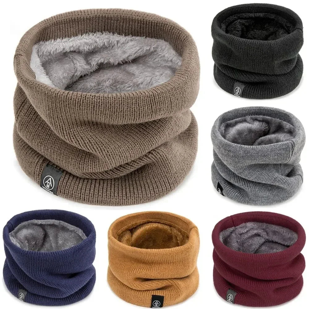 Fashion Soft Knitted Neck Warmer Sports Scarf