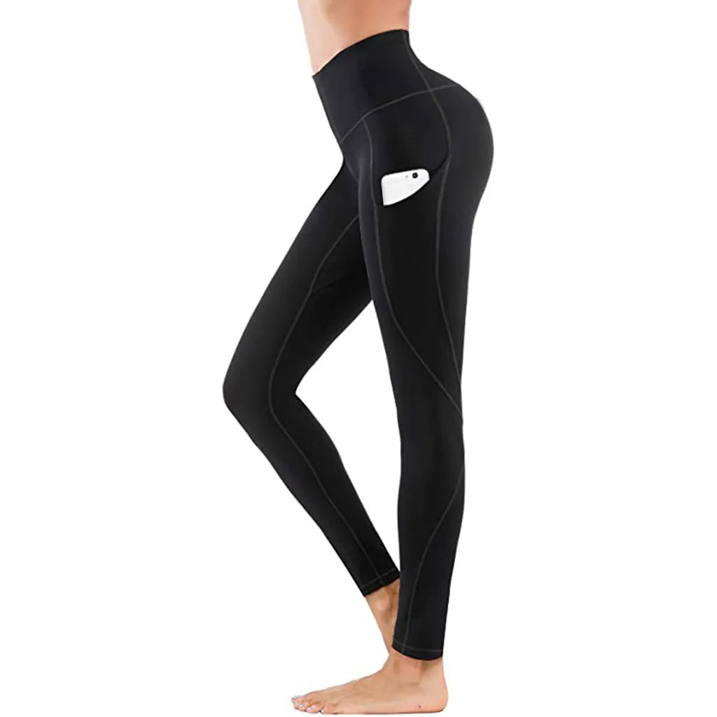 Women's Seamless High-Waist Yoga Pants